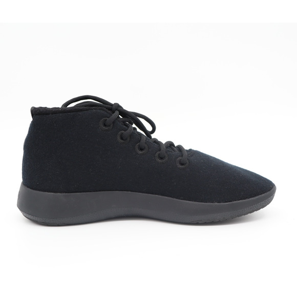 Allbirds Men\'s Wool Runner-up Mizzle Shoes Black Black High Top WRUM Sz 13 main image 9